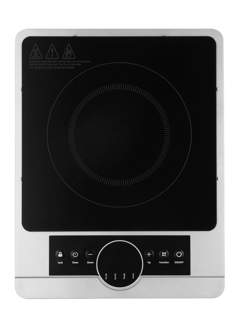 Kryptonic 2000W Infrared Cooker | Electric Infrared Glass Ceramic Cooker | Digital LED Display | 8 Power Levels - Image 1